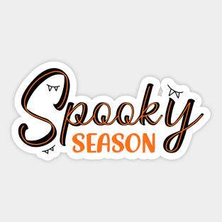 Spooky season Sticker